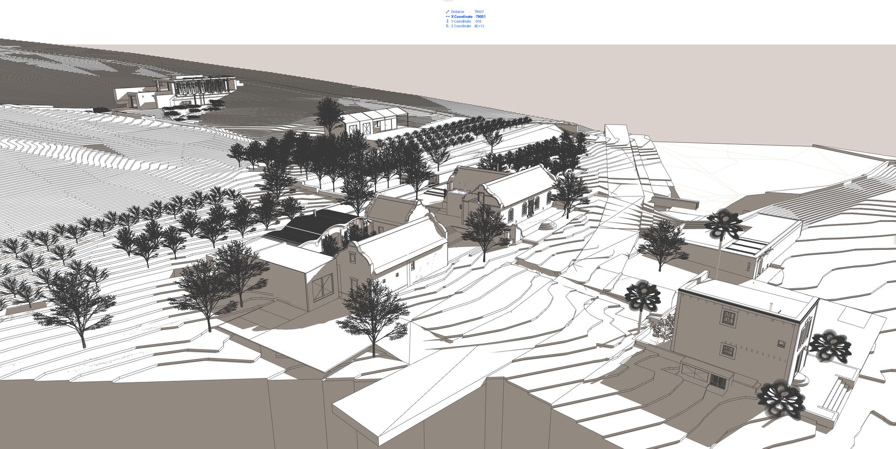 Buffelsdrift — architectural drawing